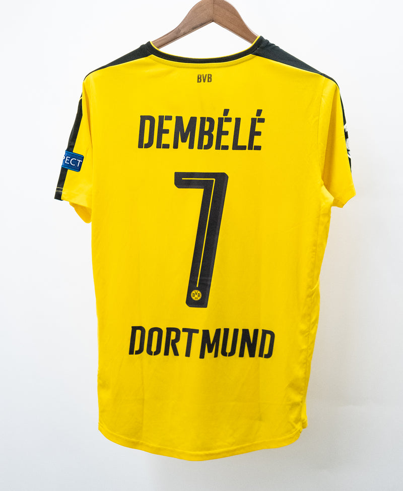 Borussia Dortmund 2016-17 Dembele Home Kit (M)