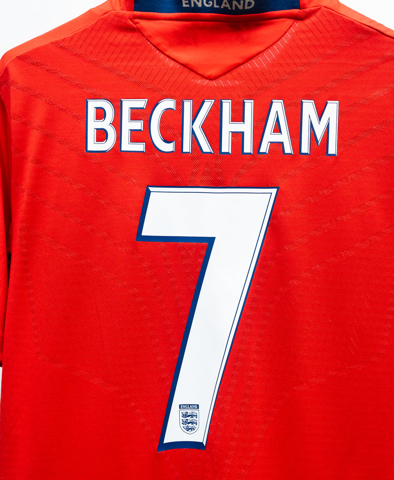 England 2008 Beckham Away Kit (L)