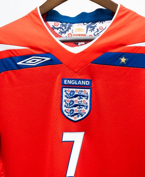 England 2008 Beckham Away Kit (L)