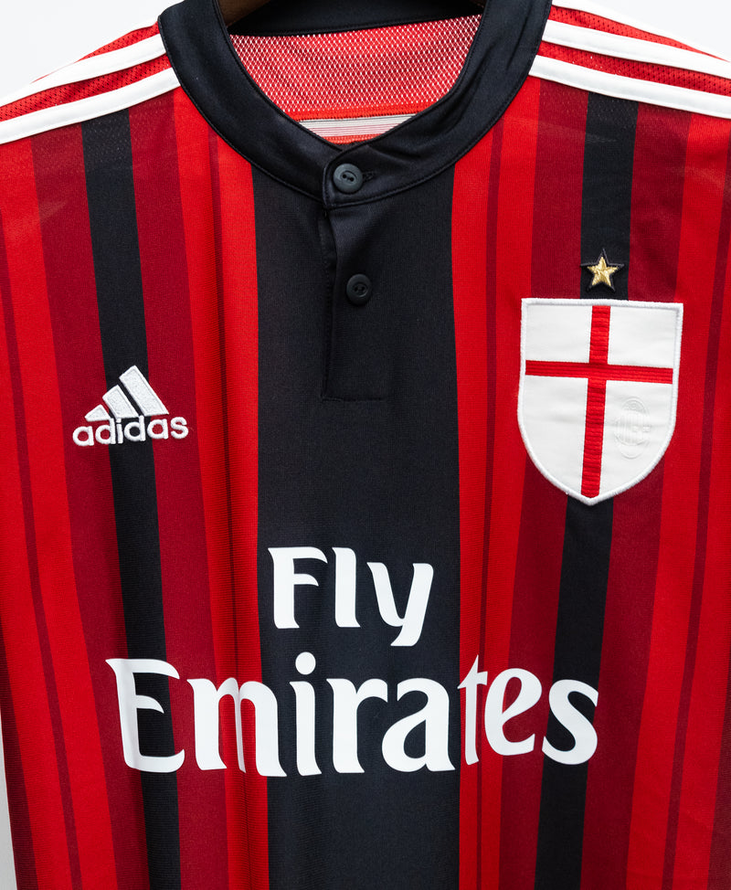 AC Milan 2014-15 Essien Home Kit (S)