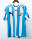 Argentina 2010 Mascherano Home Kit (XL)