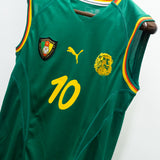 Cameroon 2002 Mboma Sleeveless Home Kit (M)