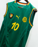 Cameroon 2002 Mboma Sleeveless Home Kit (M)