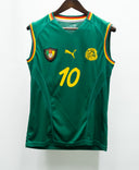 Cameroon 2002 Mboma Sleeveless Home Kit (M)