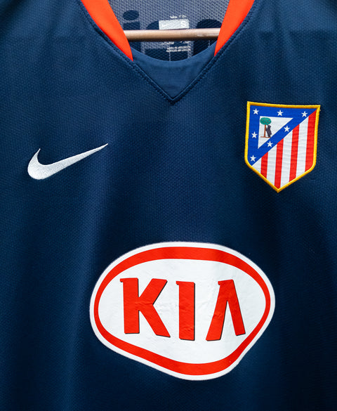 Atletico Madrid 2008-09 Kun Aguero Away Kit (S)