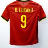 Belgium 2020 R. Lukaku Home Kit (YL)