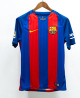 Barcelona 2016-17 Suarez Home Kit (S)