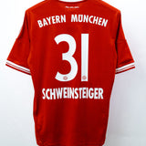 Bayern Munchen 2013-14 Schweinsteiger Home Kit (M)