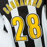 Juventus 2004-05 Cannavaro Home Kit (M)