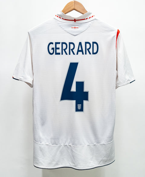 England 2006 Gerrard Home Kit (L)