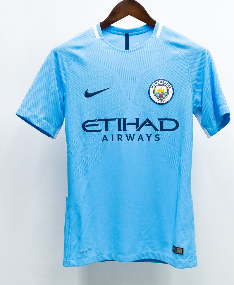 Manchester City 2017-18 Gundogan Player Issue Home Kit (S)