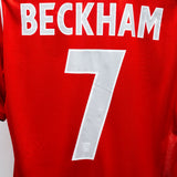 England 2004 Beckham Away Kit (L)