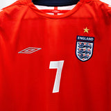 England 2004 Beckham Away Kit (L)