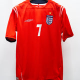 England 2004 Beckham Away Kit (L)
