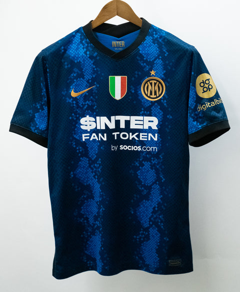 Inter Milan 2021-22 Lautaro Home Kit (M)