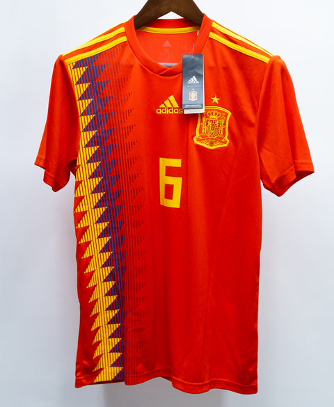 Spain 2018 Iniesta Home Kit W/ Tags (M)