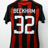 AC Milan 2008-09 Beckham Home Kit (S)