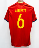 Spain 2016 Iniesta Home Kit w/ Tags (M)