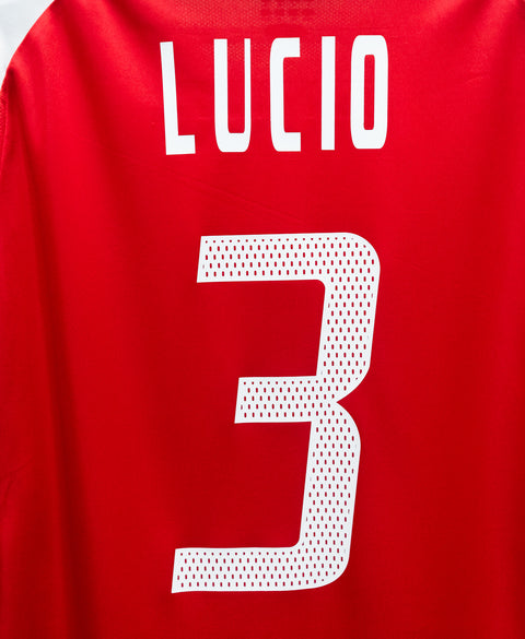 Bayern Munchen 2004-05 Lucio Long Sleeve Home Kit (XL)