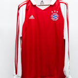 Bayern Munchen 2004-05 Lucio Long Sleeve Home Kit (XL)