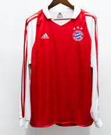 Bayern Munchen 2004-05 Lucio Long Sleeve Home Kit (XL)