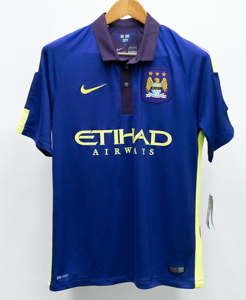 Manchester City 2014-15 Silva Third Kit W/ Tags (M)