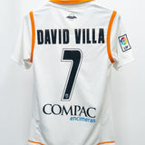 Valencia 2007-08 David Villa Home Kit (S)