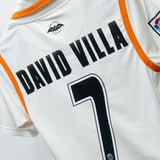 Valencia 2007-08 David Villa Home Kit (S)