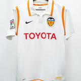 Valencia 2007-08 David Villa Home Kit (S)