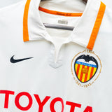Valencia 2007-08 David Villa Home Kit (S)
