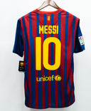 Barcelona 2011-12 Messi Home Kit W/ Tags (M)
