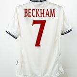 England 2000 Beckham Home Kit (L)