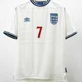 England 2000 Beckham Home Kit (L)