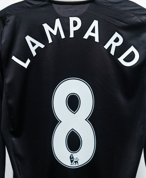 Chelsea 2008-09 Lampard Long Sleeve Away Kit (M)