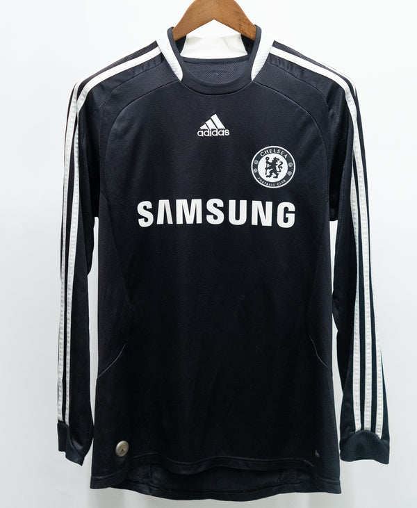 Chelsea 2008-09 Lampard Long Sleeve Away Kit (M)