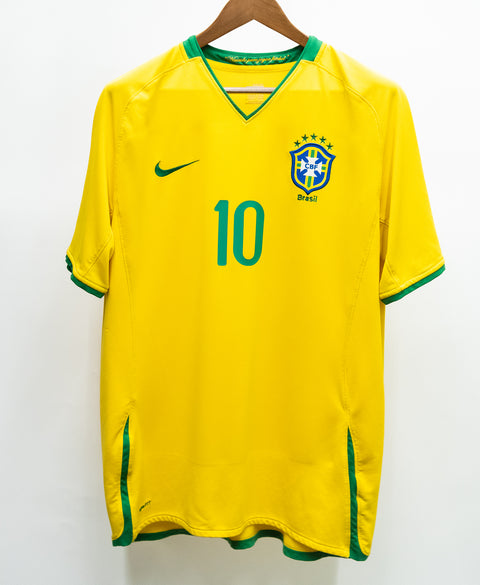 Brazil 2008 Ronaldinho Home Kit (XL)