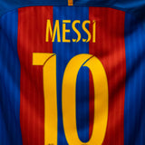 Barcelona 2016-17 Messi Home Kit (S)