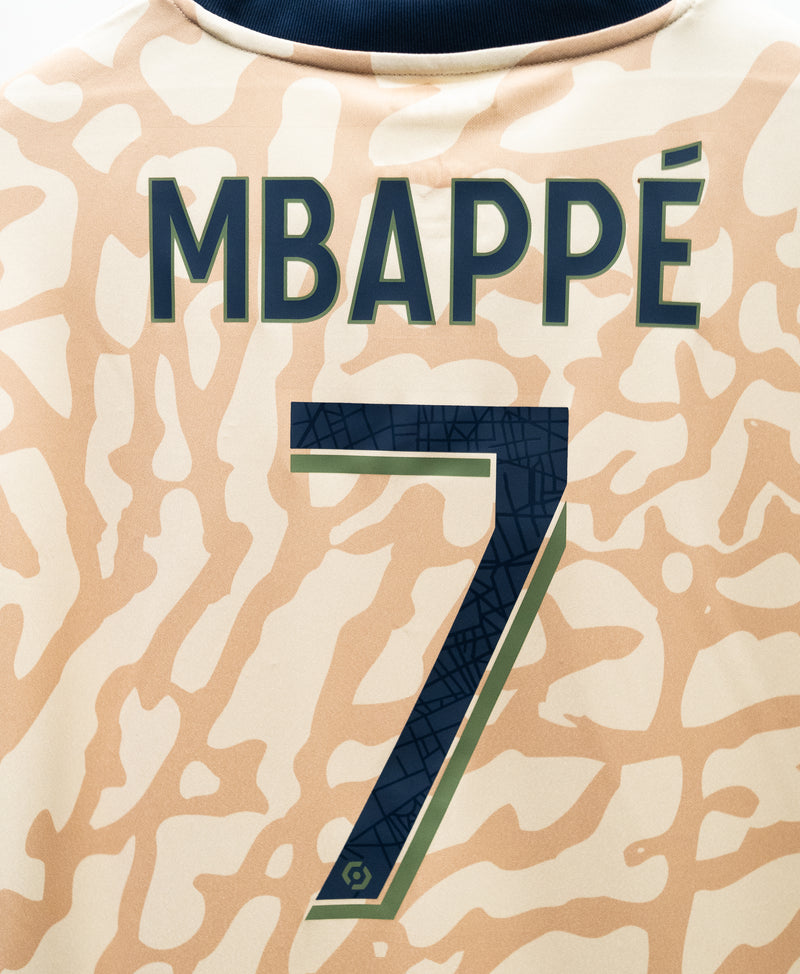 PSG 2023-24 Mbappe Fourth Kit W/ Tags (XL)