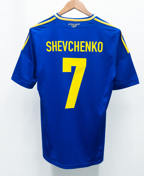 Ukraine 2012 Shevchenko Away Kit (M)