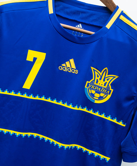 Ukraine 2012 Shevchenko Away Kit (M)