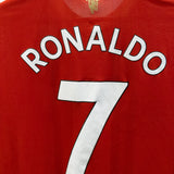 Manchester United 2021-22 Ronaldo Player Issued Home Kit (M)