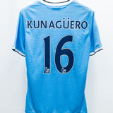 Manchester City 2013-14 Kun Aguero Home Kit (M)