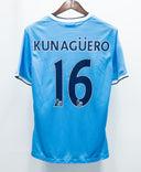 Manchester City 2013-14 Kun Aguero Home Kit (M)