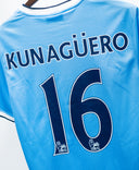 Manchester City 2013-14 Kun Aguero Home Kit (M)