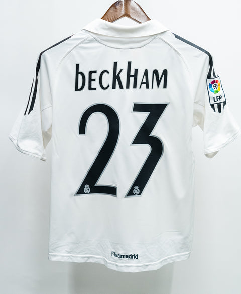 Real Madrid 2005-06 Beckham Home Kit (YL)