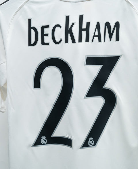 Real Madrid 2005-06 Beckham Home Kit (YL)