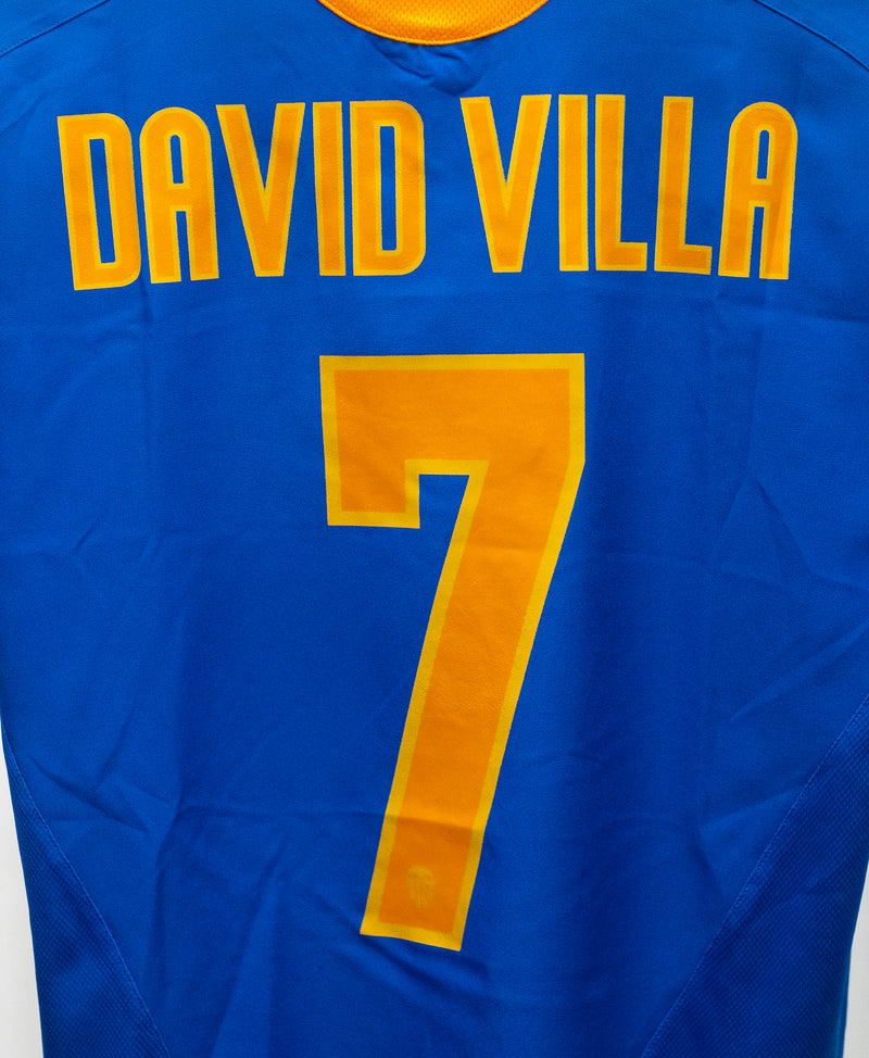 Valencia 2005-06 David Villa Away Kit (M)