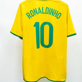 Brazil 2008 Ronaldinho Home Kit (XL)