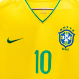 Brazil 2008 Ronaldinho Home Kit (XL)