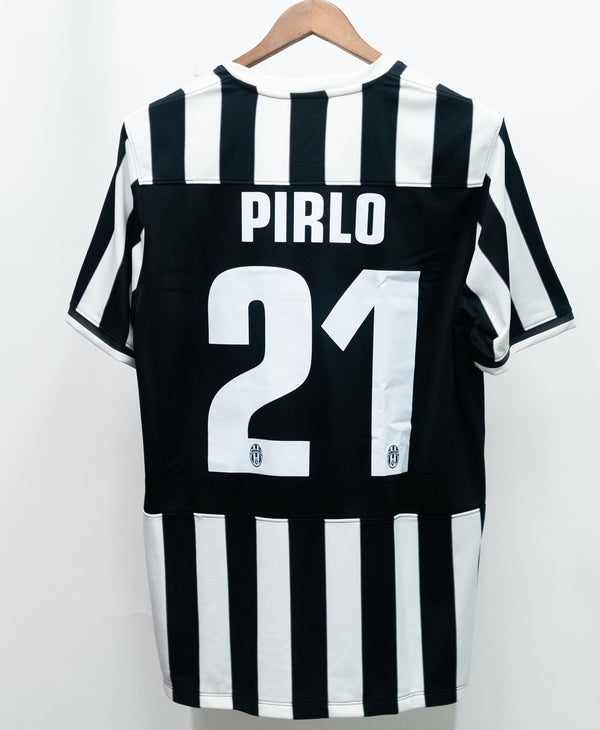 Juventus 2013-14 Pirlo Home Kit w/ Tags (L)